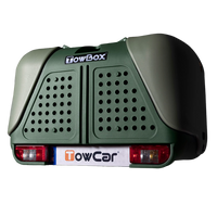 Přepravní box na tažné zařízení TowBox V2 Dog zelená