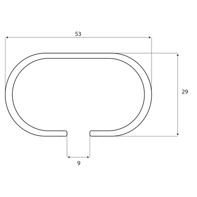 Střešní nosič G3 Clop 127 cm