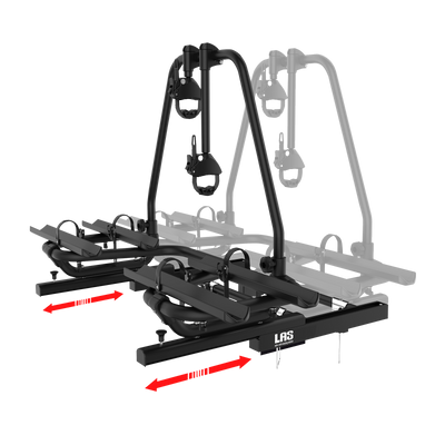 Hliníkový nosič kol Eufab BC260 black pro oje přívěsu