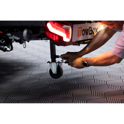 Zadní box TowBox V5 Swing L - Šířka dveří až 2.100 mm
